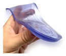 Palmilha De Silicone Em Gel Ortopedica Anti Impacto Para Dores Nós Pés Fascite Plantar Cristal Tamanho Do Par Da Palmilha 36 A 39