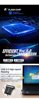 Pendrive microdrive super mini MND064G0428 32GB 2.0 preto