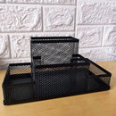 Organizador De Mesa Porta Canetas Lápis 4 Divisões Vertical