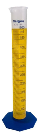 Proveta Plástica Graduada 500ml (polipropileno) - Nalgon