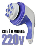 Aparelho Massageador Drenagem Linfática Redutor De Medidas Cor Azul