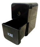 Apontador Manual De Mesa Com Manivela E Coletor Kz261 Preto