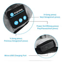 Mascara De Dormir Tapa Olho Fone Sono Meditar Audio - Preto