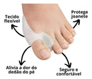 5 Pares Protetor De Joanete Silicone Corretor Ortopédico Gel