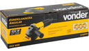 Esmerilhadeira Angular 4.1/2pol 650w C/ Disco Eav650 Vonder Cor Amarelo Frequência 50 Hz/60 Hz