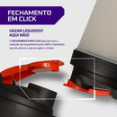 Coqueteleira / Shaker Incolor - Academia 600ml - 3VS Nutrition