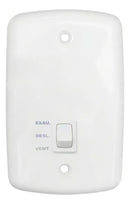 Ventilador de Teto Ventex Comercial Silencioso 3 Pás Preto 1.1m