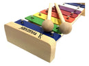 Xilofone / Metalofone Vanguarda Infantil Com 8 Notas Cor Colorido