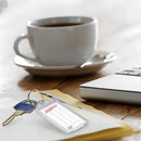 Chaveiro com Etiqueta Organizador Waleu 50 Unidades