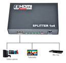 Distribuidor Divisor Splitter Hdmi 1x4 1.4v Full 3d 1080p Speed Shop