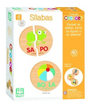 Jogo Didático Sílabas 40 Pçs Col.crescer 0451 Nig