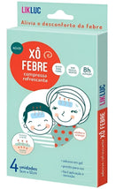 Xô Febre Alivio Da Febre Adulto Criança Compressa Já Cor Verde