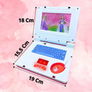 Laptop Interativo Infantil De Criança Educativo Menina Rosa