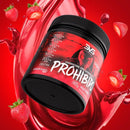 PROHIBIDO PRÉ TREINO 360g - Sabor: Strawberry Margarita (Morango) - A Combinação Perfeita de 8 Ingredientes que proporcionam energia do início ao fim do seu Treino