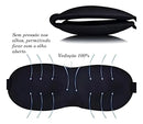 Mascara Dormir Tapa Olho 3d Blackout Super Confortável Full Cor Preto