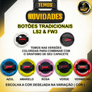Botao Fixaçao Reparo Viseira Capacete Fw3 Gt Gtx Ls2 Ff358 Preto