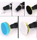 Kit Polimento Automotivo 3 Pol. 12pçs Boinas P/ Furadeira