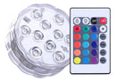 Led Pra Piscina Original Fundo De Piscina 10 Leds Col Pilhas