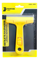 Estilete Raspador Vidros Azulejos 10cm Corpo Rígido Fertak