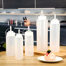 1 Bisnaga Flexível 1l Ketchup Molho Mostarda Lanchonete Cor Branco