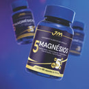 5 Magnésios 60 Cápsulas 500mg Jmsuplementos