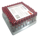 Tubo Coleta Sangue Ativador De Coágulo Vermelho 4ml 100 Und