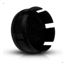 Kit 4 Calotinha Miolo Centro Roda Honda Fit City Prata 58mm