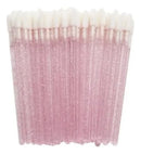 100 Pads 100 Escovinhas 100 Aplicador 100 Microbrush Cílios