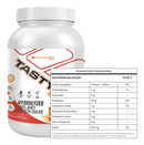 Suplemento Em Pó Tasty Iso Adaptogen Science Whey Protein Isolado Hidrolisado Pote 900g Sabor Doce de Leite