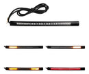 Lanterna 48 Led Fita Flexível Moto Pisca Luz Freio Custom