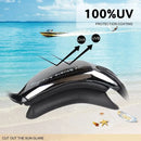 Óculos Natação Hero Band Mergulho Piscina Sport Profissional Com Touca Cor Preto Espelhado