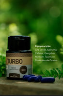 Suplemento Green Line Turbo Pote 60g 10 Caps 100% Original Sem Sabor