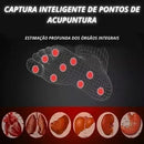 Massageador Tapete Ems Elétrico Perna Pés Pulso Almofada Cor Preto 110V/220V