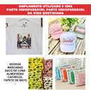 Prensa Térmica A4 23x23cm Sublimação Transfer Camiseta Dtf Mecolour Cor Vermelho