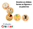 Jogo Didático Sílabas 40 Pçs Col.crescer 0451 Nig