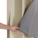 Cortina Blecaute Blackout Pvc Tecido Voil 2,80 X 1,60 Sala Quarto Cor Bege