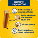 Petisco para Cães Adultos Raças Grandes Pedigree Dentastix Pacote 270g 7 Unidades
