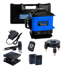 Nível Laser 3d Exbom 12 Fepro-nl1230 Linhas Recarregável Cor Preto Verde