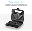 Sanduicheira Lunch Time Elgin 800w Cor Preto