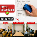 Kit 3 Apagador De Quadro Branco Vidro Magnético Lousa Escola Gurumania