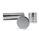 Ímã Neodímio Ø 10x2 mm N35 20 Unidades