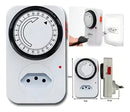 Timer Temporizador Analógico 24 Horas 110/220v - Gc M. F