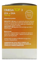 Omega Top 3 C/ 40 Cáp. Moles Saborosas 500mg P/ Cães E Gatos