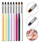 Pincel Lingua De Gato Para Unhas De Gel