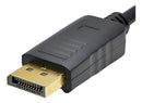 Cabo Adaptador Vídeo Displayport Para Vga