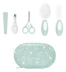 Kit Cuidado Higiene Do Bebê Com Estojo Completo Cor Verde
