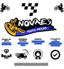 Par Manopla Circuit Interlagos Luva Luvinha Universal Moto