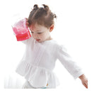 Copo 360 Antivazamento Buba Com Alça Treinamento Infantil Cor Rosa