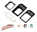 Moldura P/ Chip Adaptador 3 Em 1 Mini Micro Nano E Sim Card