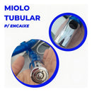 Cadeado Trava Anti Furto Motos Bike Estepe 22mm X 1 Metro Cor Azul